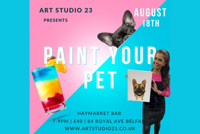 ART STUDIO 23 presents… Paint your pet!